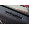 For Ford Mustang 2015- Carbon Fiber Inner Door Air Outlet Vent Cover Trim