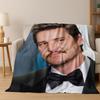 3D Jose Pedro Balmaceda Pascal Star Flannel Blanket Soft Warm Blanket for Bedroom Living Room Bed Travel Camping Picnic Gift
