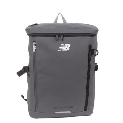 Embossed Print Box Backpack LAB45692 Dark Gray