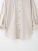 Spring 2025 Women's European & American Style Striped Short Sleeve Shirt with Casual Long Pants