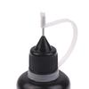 Diy Quilling Tool Empty Needle Tip Glue Bottle With Black Cap Liquid Dropper Containers With Silicone Rings For Crafting