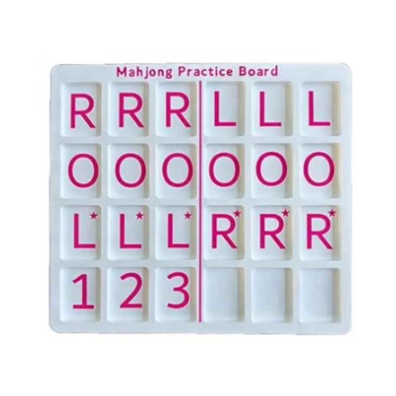 

Single Practice Board Compatible With Charleston - Portable Practice Board With 24 Slots - For Lovers F