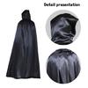 Hooded Robe Cloak Halloween Hooded Cloak Long Cape Halloween Christmas Cape Costumes 80cm/120cm/150cm
