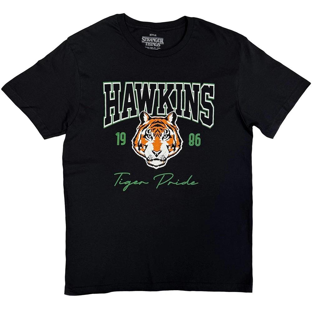 Stranger Things High School Hawkins  T-shirt voor mannen S