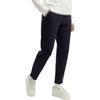 FILA Official Womens Knitted Long Pants 2024 Spring New Fashion Simple Casual Cuffed Sports Pants Women bottoms Legendary-Blue F11W411608F-NV