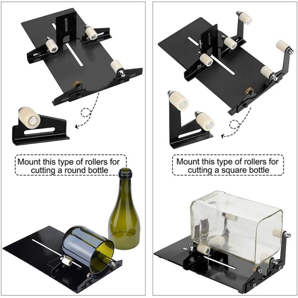 Wine Beer Glass Glassbottle Cut Machine Cutting Glass Cutting Machine  Cutting Bottles Holder