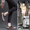 Retro Versatile Leather Platform Shoes Women's Spring Inner Height Increase Casual Women's Shoes First Layer Cowhide Brock Shoes