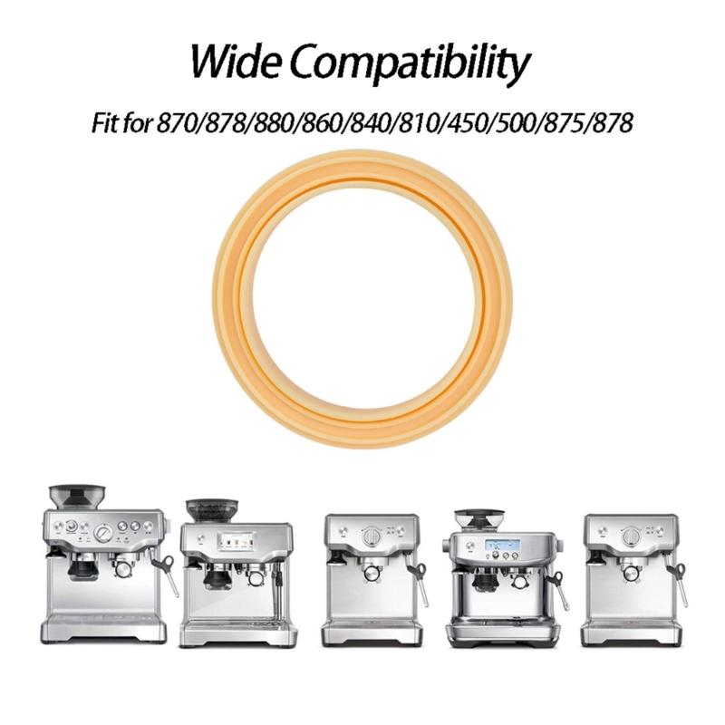2 Pack Coffee Machine Gasket Rings High Durability and Flexibility Coffee Machine Seals for Home and Professional Use