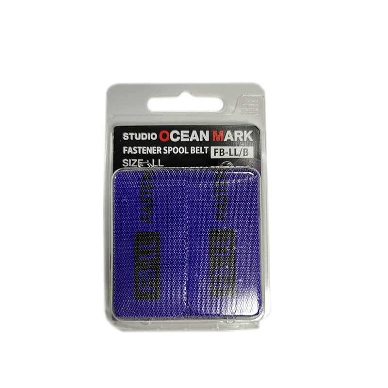 

studio ocean mark zipper spool belt FASTENER SPOOL BELT FB-LL blue