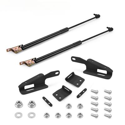 1 Pair Car Front Hood Lift Support Kit Struts Bar Rods Assist Kit For Jeep Wrangler JK Models 2011-2018 Gas Spring Bracket