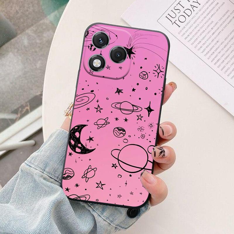 For Honor 400 Lite Case Black Silicon Soft TPU Phone Cases for Honor 400 Lite 5G Protective Back Shells Coque ABR-NX1 400 Lite