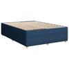 VidaXL Cadre de lit sans matelas bleu 160x200 cm tissu 3284955