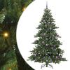Artificial Foldable Christmas Tree Green 180 Cm PVC and Steel