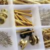 258Pcs Guitar Screw Kit (9 Types) with Springs for Electric Guitar Bridge, Neck Plate, Pickguard, Pickup, Switch, Tuner
