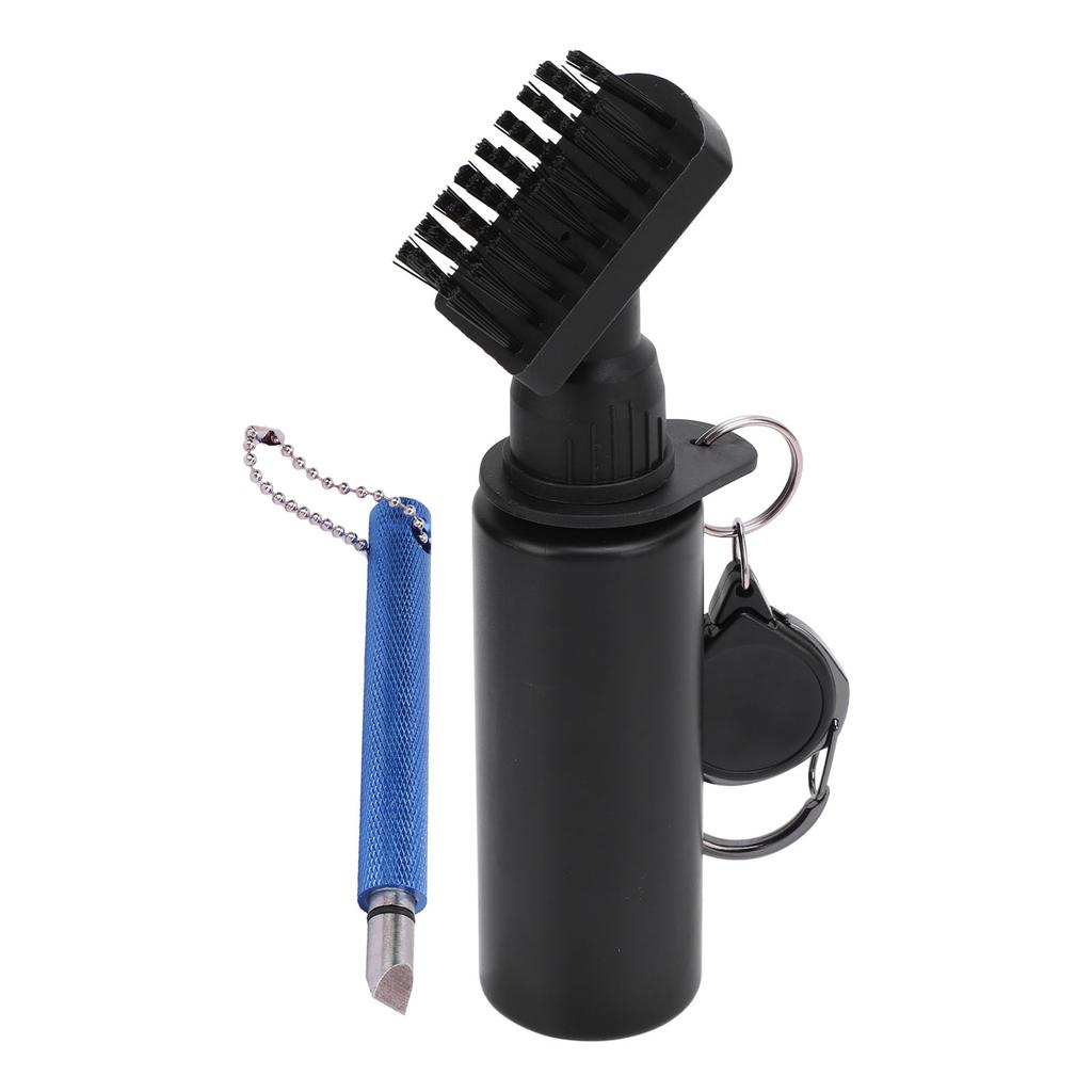 Club Cleaner Brush 150ml Anti Leakage Club Water Brush with Groove Sharpener Tool for Course
