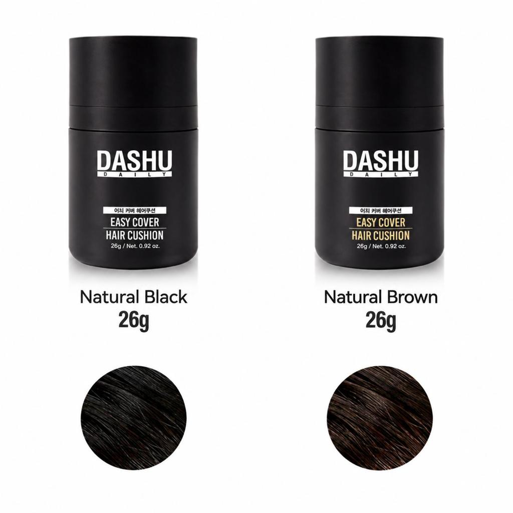 DASHU Daily Easy Cover Hair Cushion Natural-Looking Hairline Coverage Cushion 26g