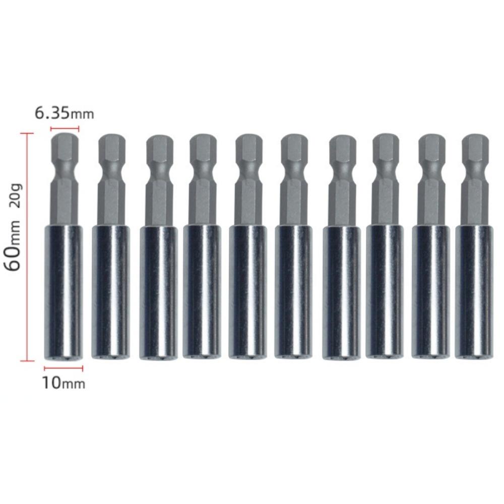 20-1PCS Hex Shank Drill Bit 60MM-150MM Magnetic Screwdriver Extended Link Screwdriver Head Holder Kit Rotary Tool Accessories