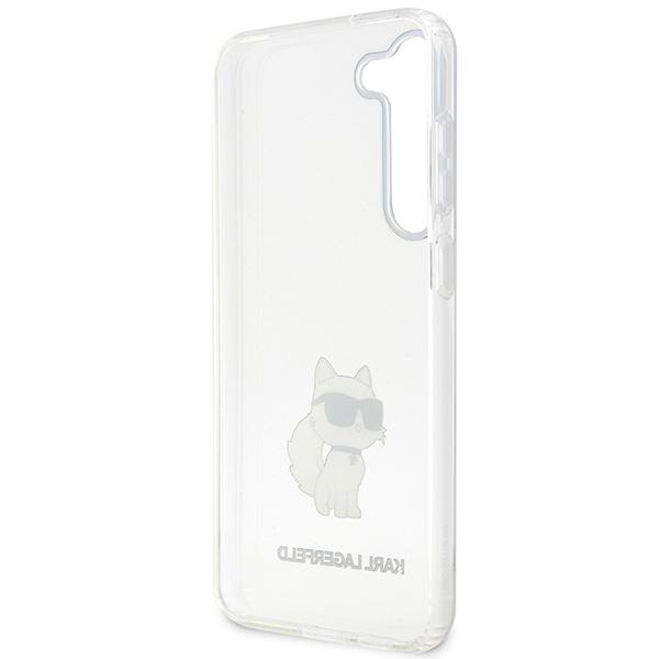 Etui do Samsung Galaxy S23 Karl Lagerfeld Ikonik Choupette Przezroczyste