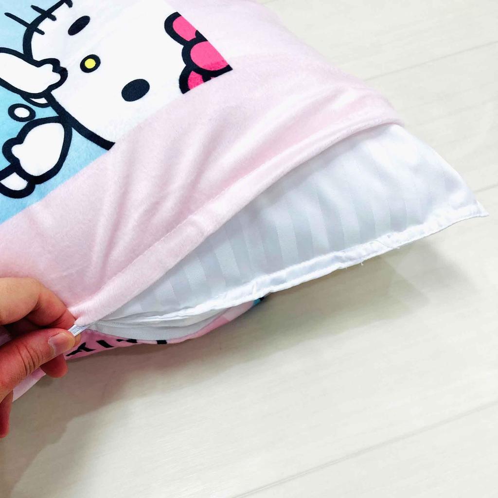 MORIPiLO Sanrio Hello Kitty Pillowcase and Melting To the Suitable for Both Parents and Cute Plush Toy Sanrio Morishita Pillows (Smooth Touch)