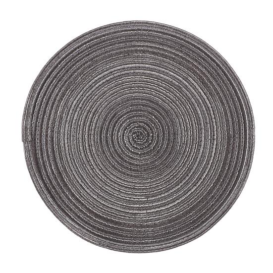 Round Braided Placemats Heat-Resistant Placemats for Dining Tables Stain-Proof 15 inch Non Slip Kitchen Table Place Mats Natural Farmhouse Decor