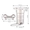 316 Stainless Steel Marine Boat Deck Fuel Boat Deck Fill Filler (1 1 2# 38mm)