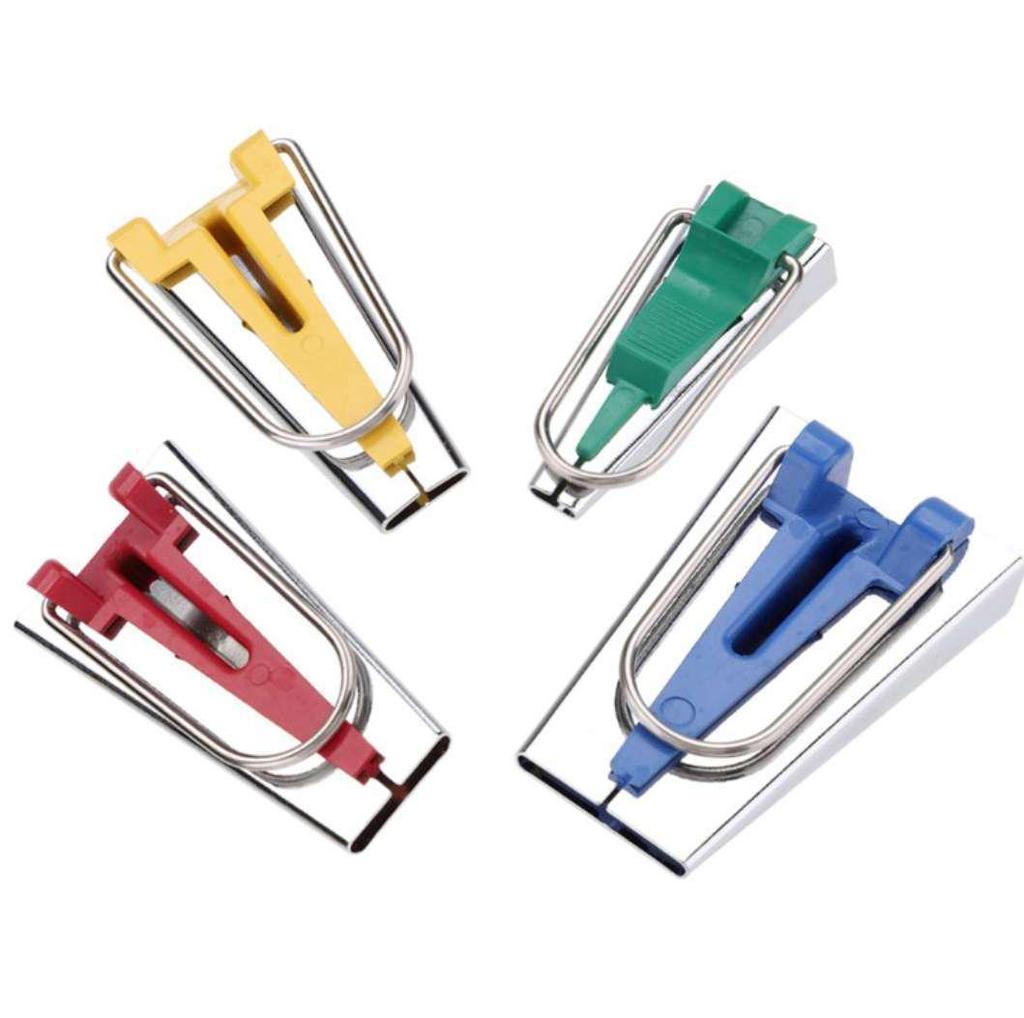 Patchwork Binding & Bias Tape Maker Set with Hemmer Roller Foot (6/12/18/25MM)