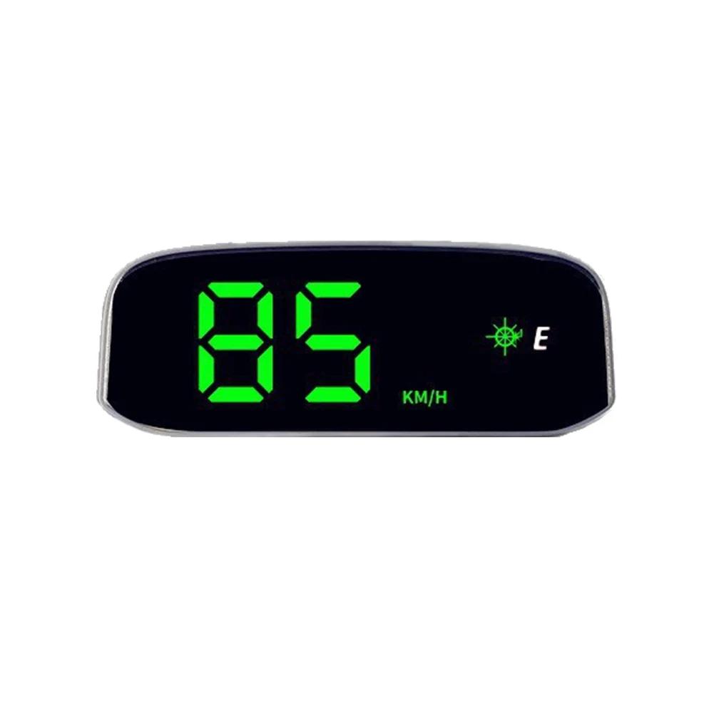 Wireless Solar Head Up Display GPS+ Digital Car Speedometer KMH MPH Head Display Intelligent Light Sensing HUD Car Accessories