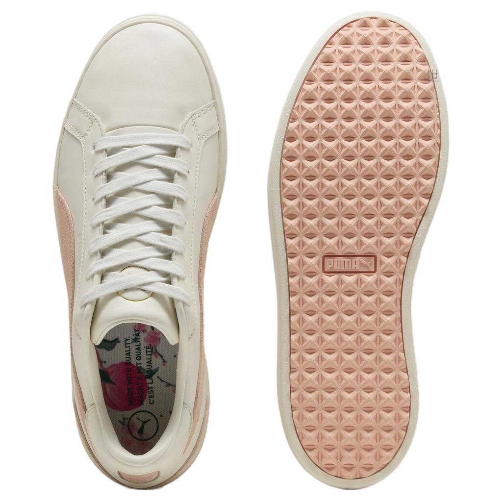 Puma Classic G Peaches Comfortable Soft Low Top Golf Shoes Men Sneakers White Pink 311285-01