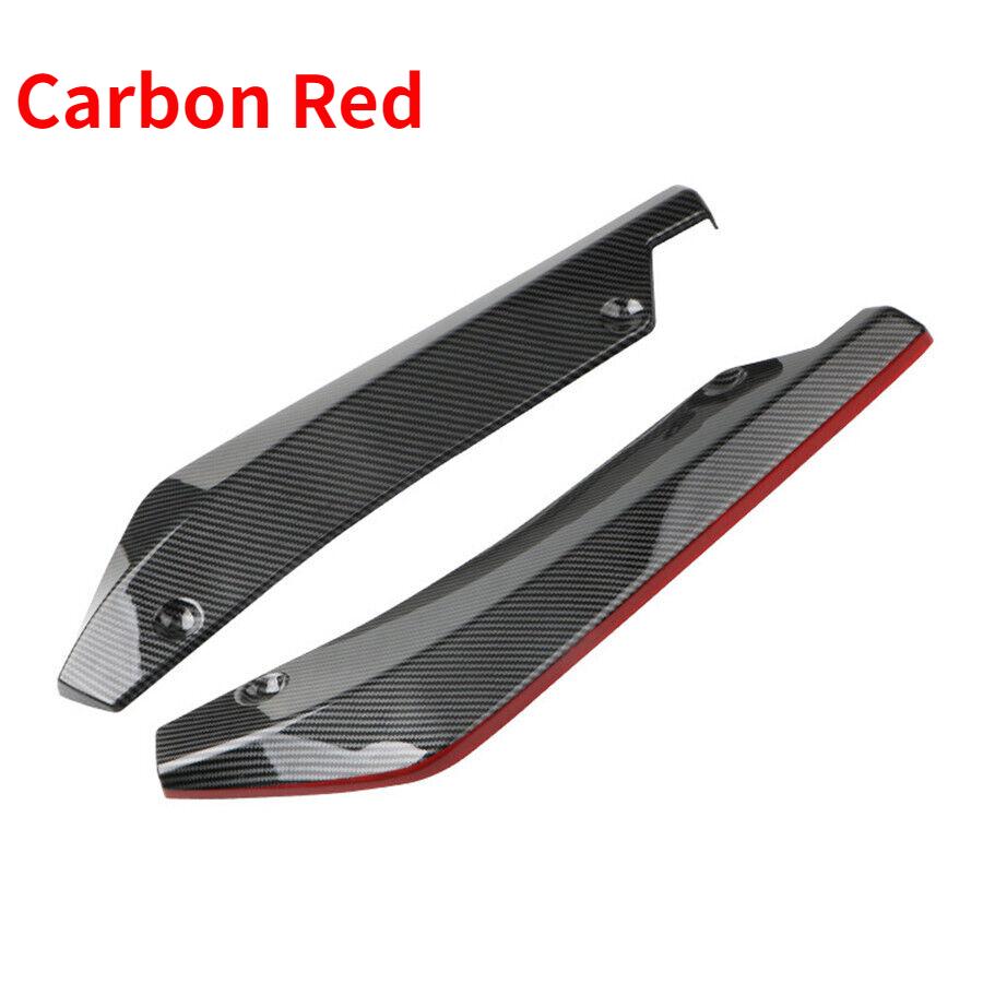 Universal Rear Bumper Canards Splitter Scratch Protector for Hyundai iX45 iX25 I20 Sonata Verna Solaris Elantra Car