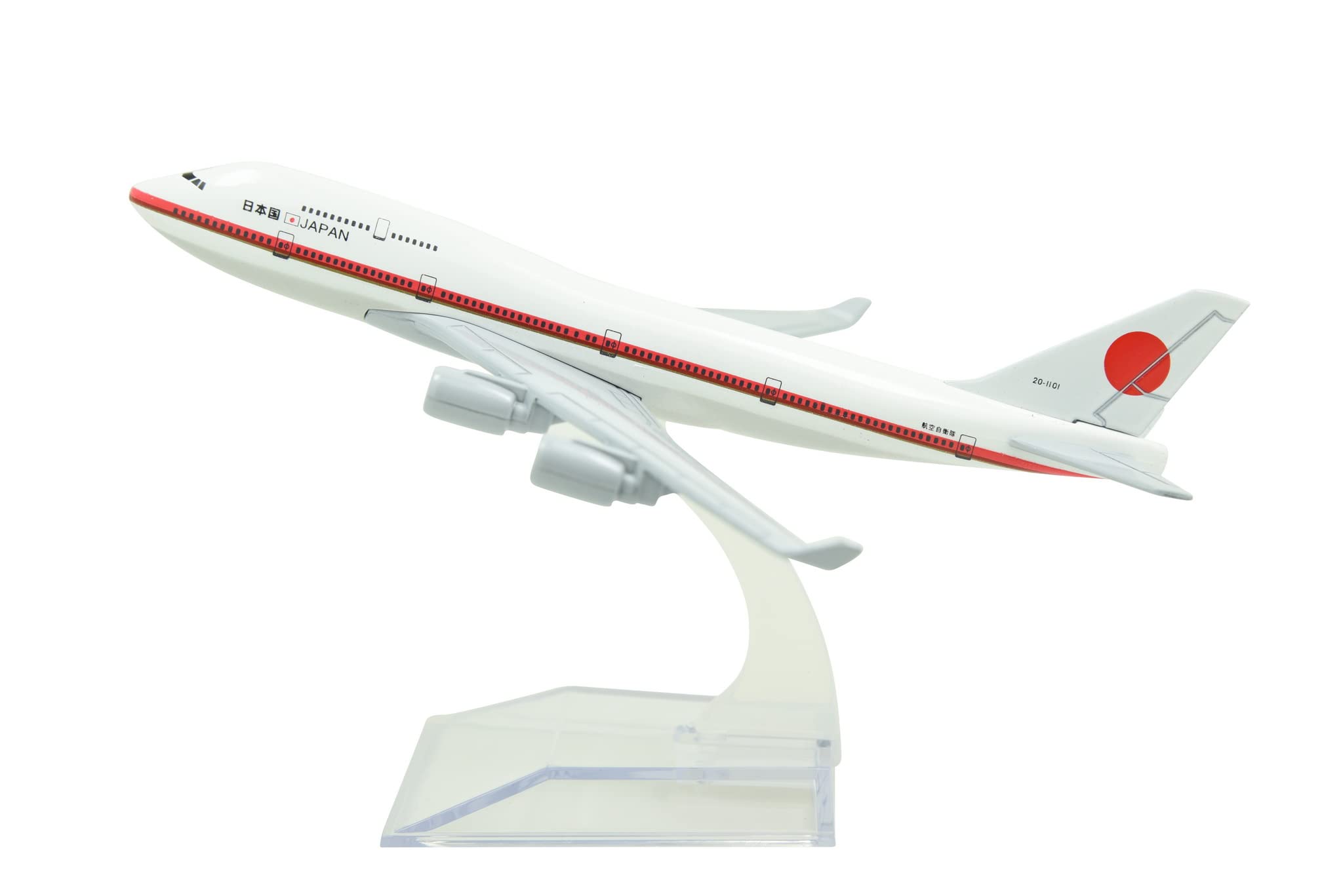 TANG DYNASTY 16cm Japanese Prime Official Aircraft Alloy Airplane Model Toy 1/400 Minister s B747-400
