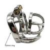 Prevent Extramarital Sex,Testis separate Cock Cage,Stainless Steel Male Chastity Device,Penis Lock,Cock Ring,Chastity Belt, M130