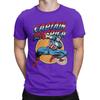 Vintage Captain America Vintage  T-Shirts Men 100% Cotton T Shirts Disney Short Sleeve Tee Shirt Plus Size Clothing