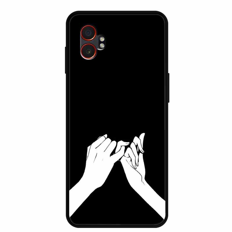 

For Samsung Galaxy XCover7 Pro Case Popular Picture Black Silicone Soft Back Cover Case For Galaxy XCover7 Pro Phone Coque 6.6 Galaxy XCover7 Pro