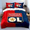 Design loga Olympique Lyonnais. Sady povlečení Sady povlaků na přikrývku Povlaky na přikrývku Povlaky na polštář(1 * Povlak na peřinu 2 * Povlaky na polštář bez výplně)