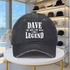 Daves Iconic Baseball Cap Unisex Retro Adjustable Hat for Outdoor Casual Wear