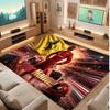 Lewis Hamilton Personalisierter Kristall-Samt-Teppich, Benutzerdefinierter Namens-Text Weicher Anti-Rutsch-Teppich für Wohnzimmer Schlafzimmer