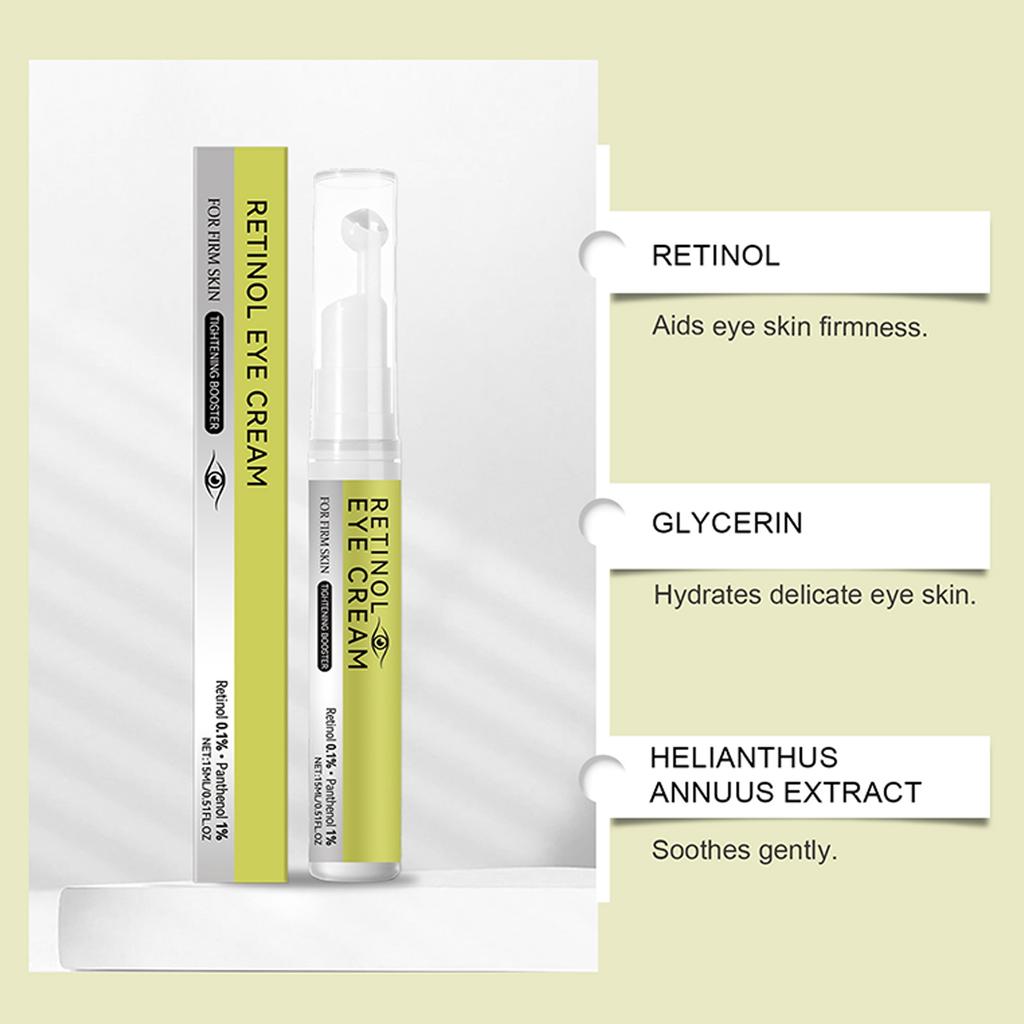 Retinol Eye Firming And Lifting  Gentle Nourishment  Portable Eye Care  Firming The Skin Around The Eyes 15ML