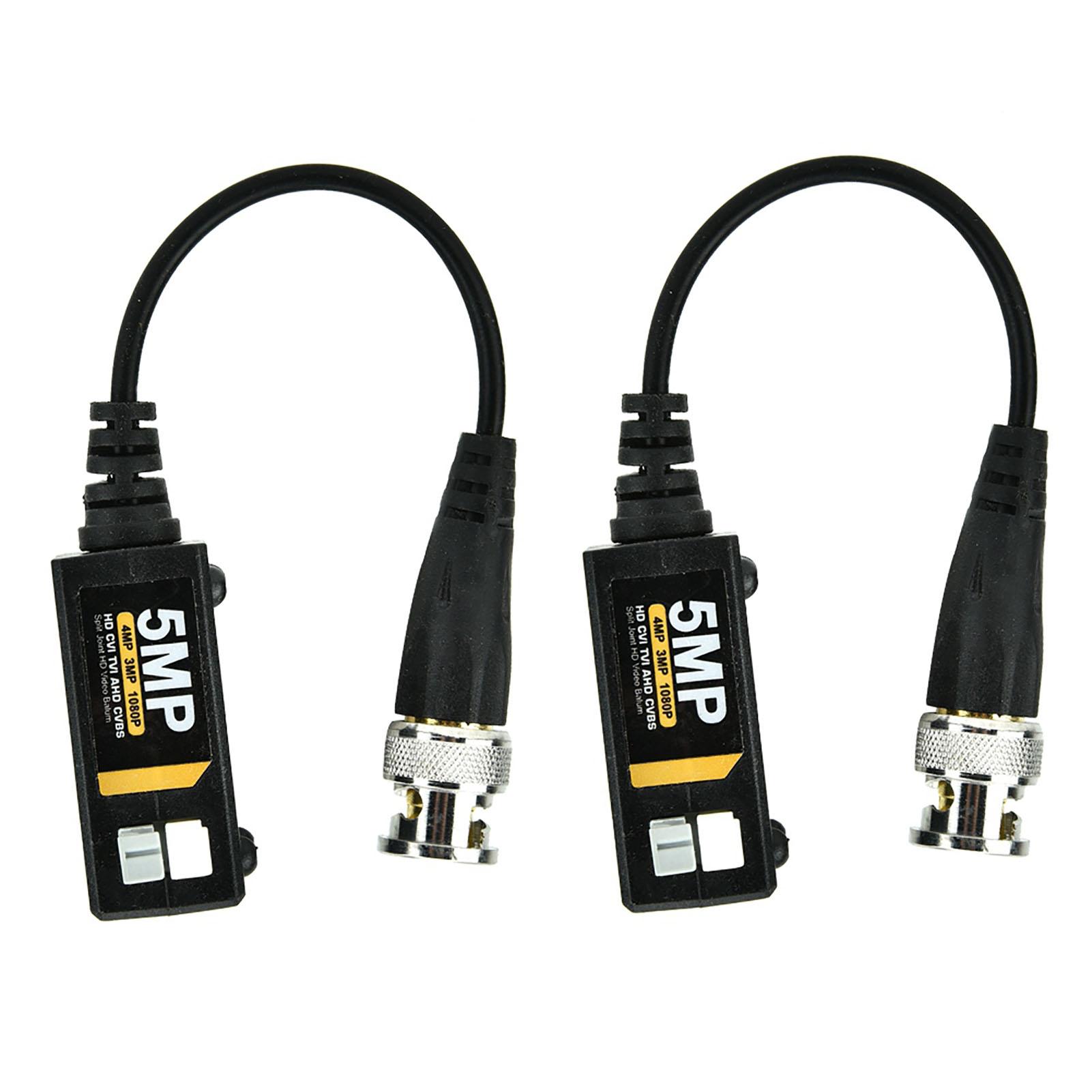 

8MP High Definition Spliced Passive Video Balun Transmission Twisted Pair Transmitter