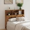 VidaXL Armoire de tête de lit vieux bois 120x19x103,5 cm 856866