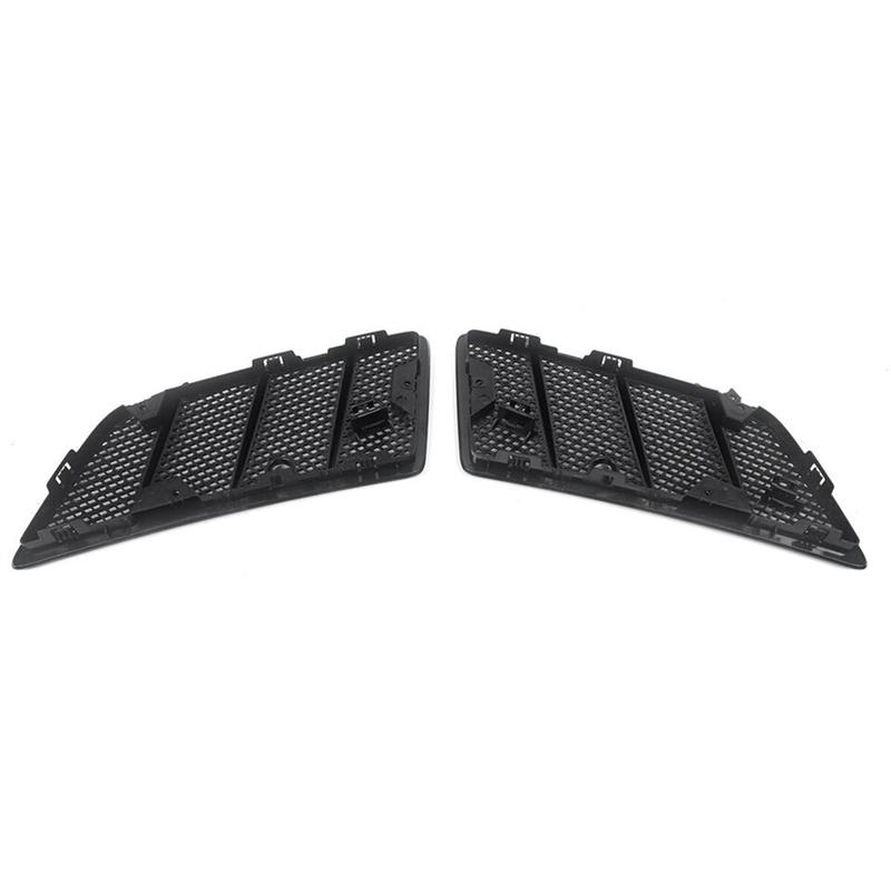A51K-1Pair Hood Air Vent Grille Cover For  ML GL-Class W164 2007-2012 ML320 350 ML63AMG GL350 Radiator Vent Grid