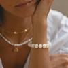 Women Bracelet Bohemian Style Multi-Layered Resin Beaded Bracelet Adjustable Length Versatile Bracelet Wrist Accessory