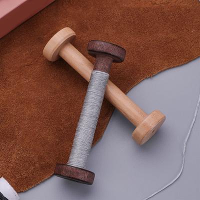 10Pcs Wood Thread Bobbins Wood Thread Spools Embroidery Thread Spool Wood Thread Winders for Sewing Thread