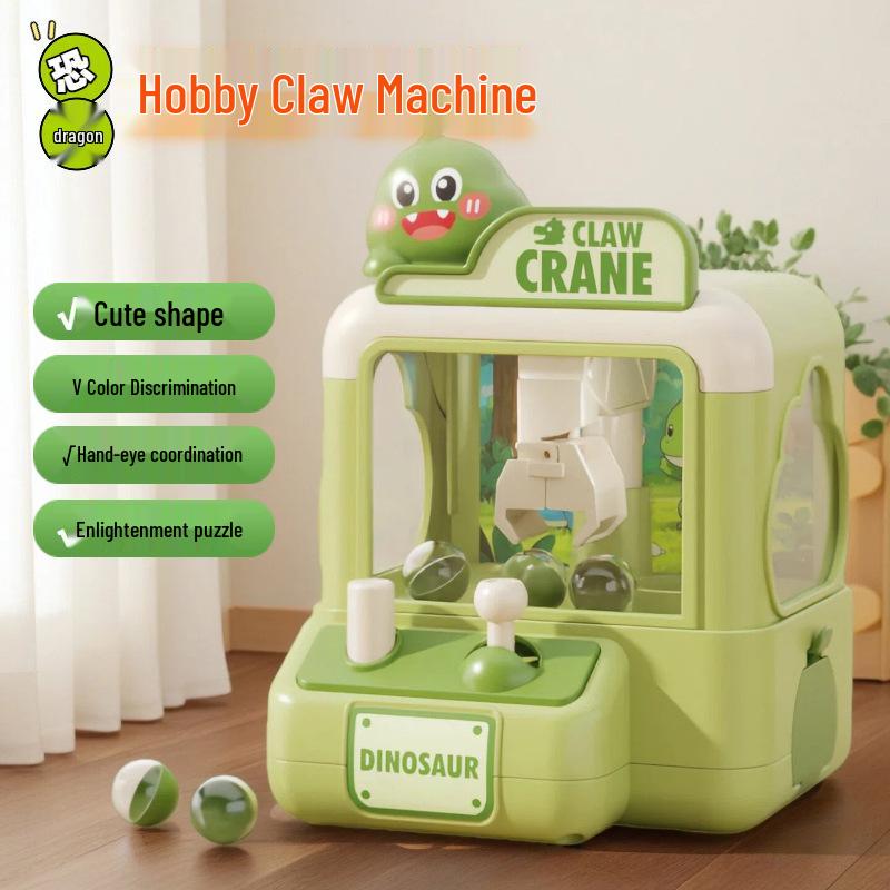 Dinosaur Claw Machine: Children s Educational and Fun Ball Grabber Toy