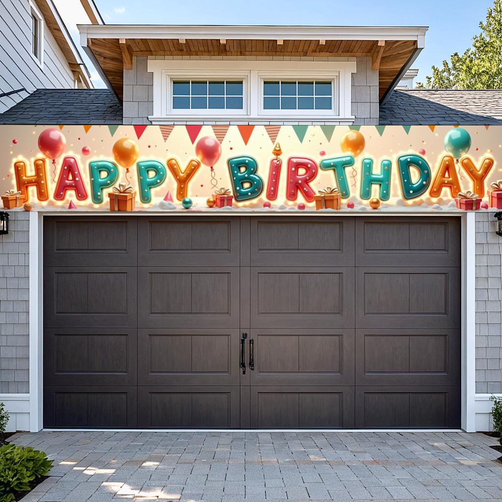 Decorative Theme Birthday Decoration Party Banner Event Banner for Indoor Decoration Event Party Birthday Party