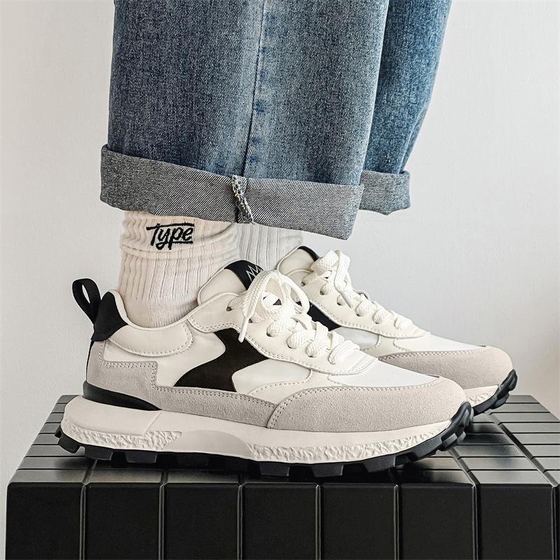 Summer new Japanese casual shoes retro platform sports board shoes light and breathable
