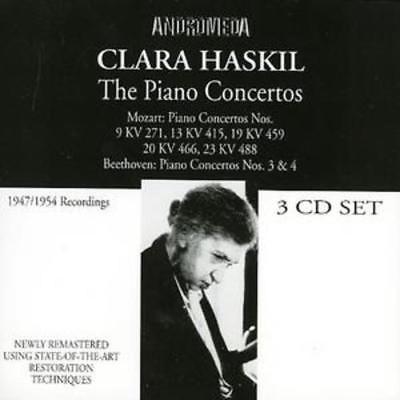 

CD CLARA HASKIL, WOLFGANG AMADEUS MOZA - The Piano Concertos ANDRCD5003 Andromeda 2005 Europe Classical Used
