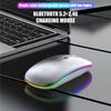 Dual-Mode Silent Bluetooth 5.0 Mouse for Apple, Notebook, and Office Use