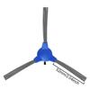 10 Pack Replacement Side Brushes Cleaning Tool Easy Installation Sweeper Part Suitable for 11S 30C Robot Vacuum Cleaner