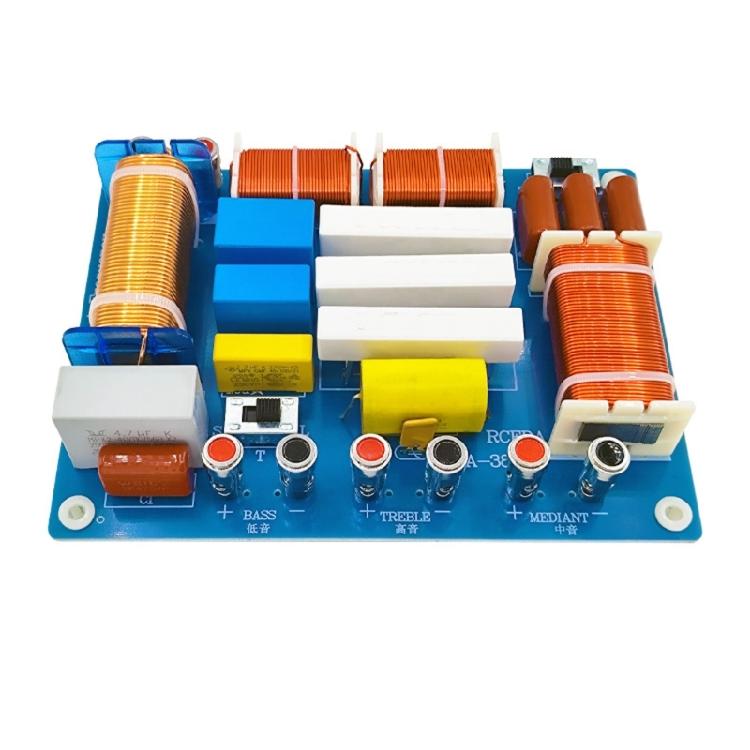 3 Way Sound Crossovers With 4 Sound Profile Option High Current Inductors And Frequency Specific Channel Separation Technology