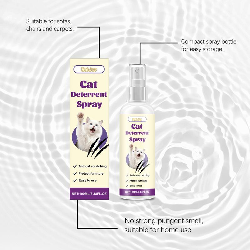 Cat Scratch Deterrent Spray No Stimulation Natural Anti Scratching Training Aid Sofa Furniture Protector Cat Anti Chewing Sprays